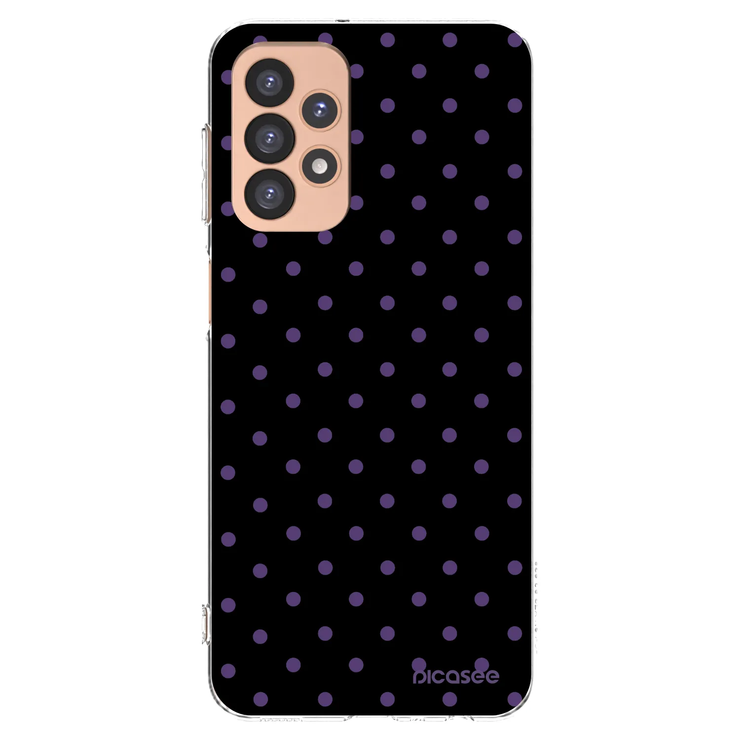 Picasee silikonowe przeźroczyste etui na Samsung Galaxy A23 A236B 5G - Flickers