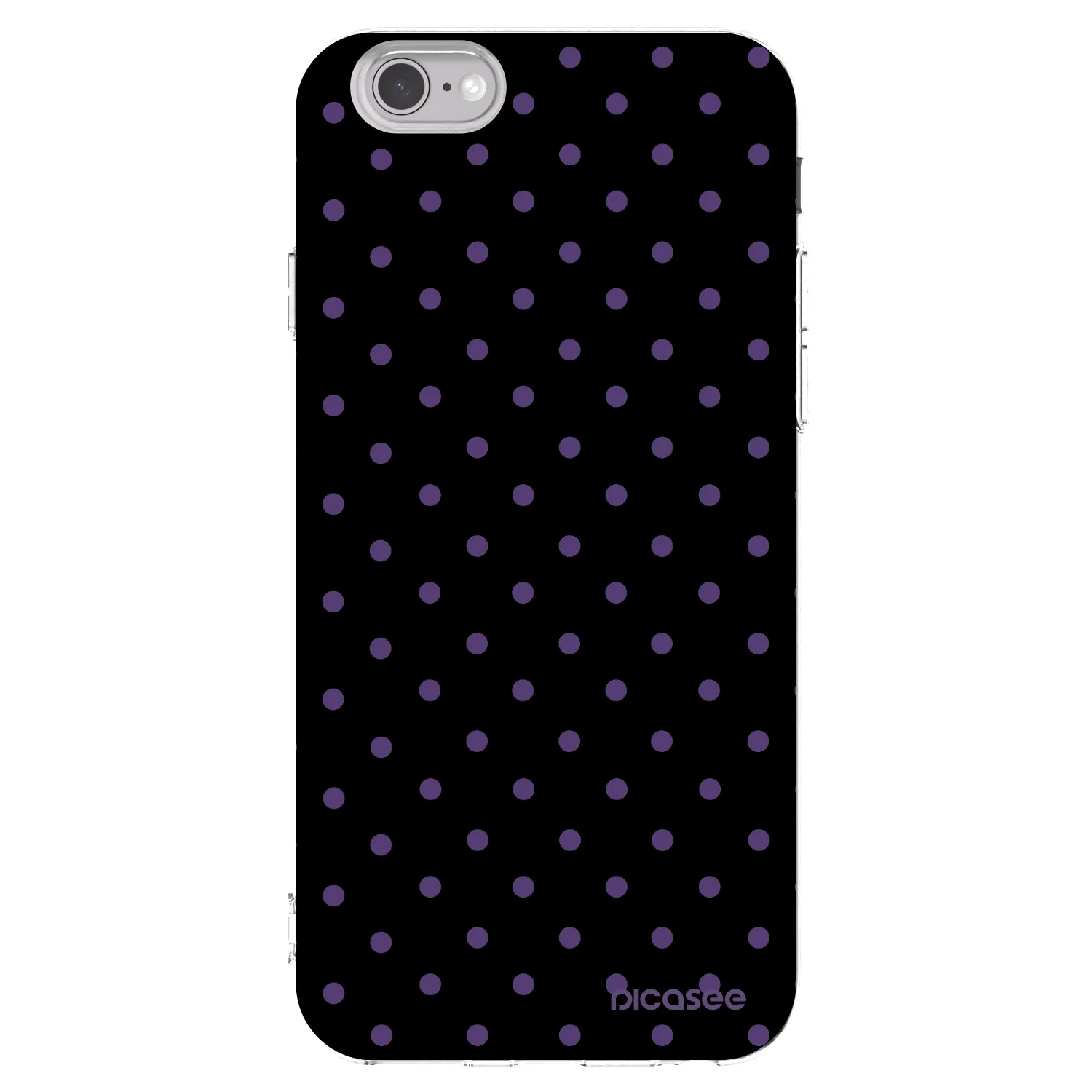 Picasee silikonowe przeźroczyste etui na Apple iPhone 6/6S - Flickers