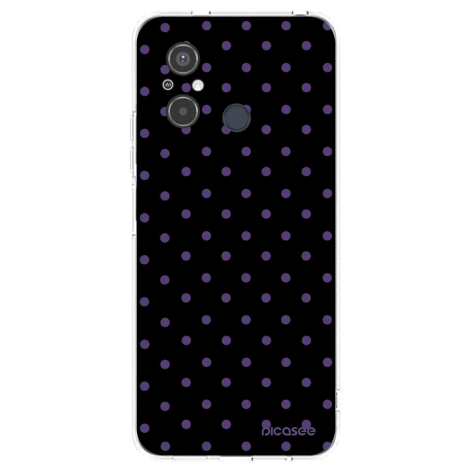 Picasee silikonowe przeźroczyste etui na Xiaomi Redmi 12C - Flickers