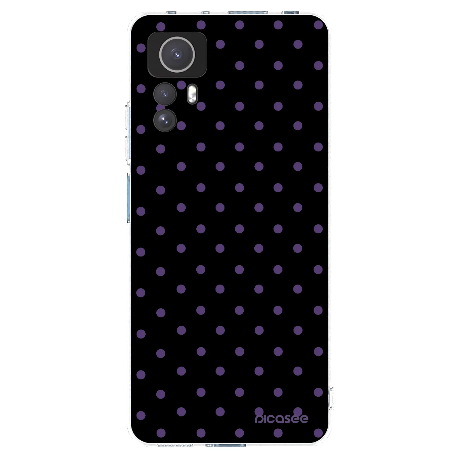 Picasee silikonowe przeźroczyste etui na Xiaomi Redmi Note 12S - Flickers