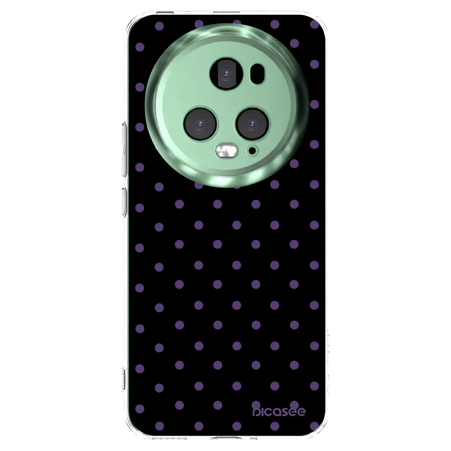 Picasee silikonowe przeźroczyste etui na Honor Magic5 Pro - Flickers