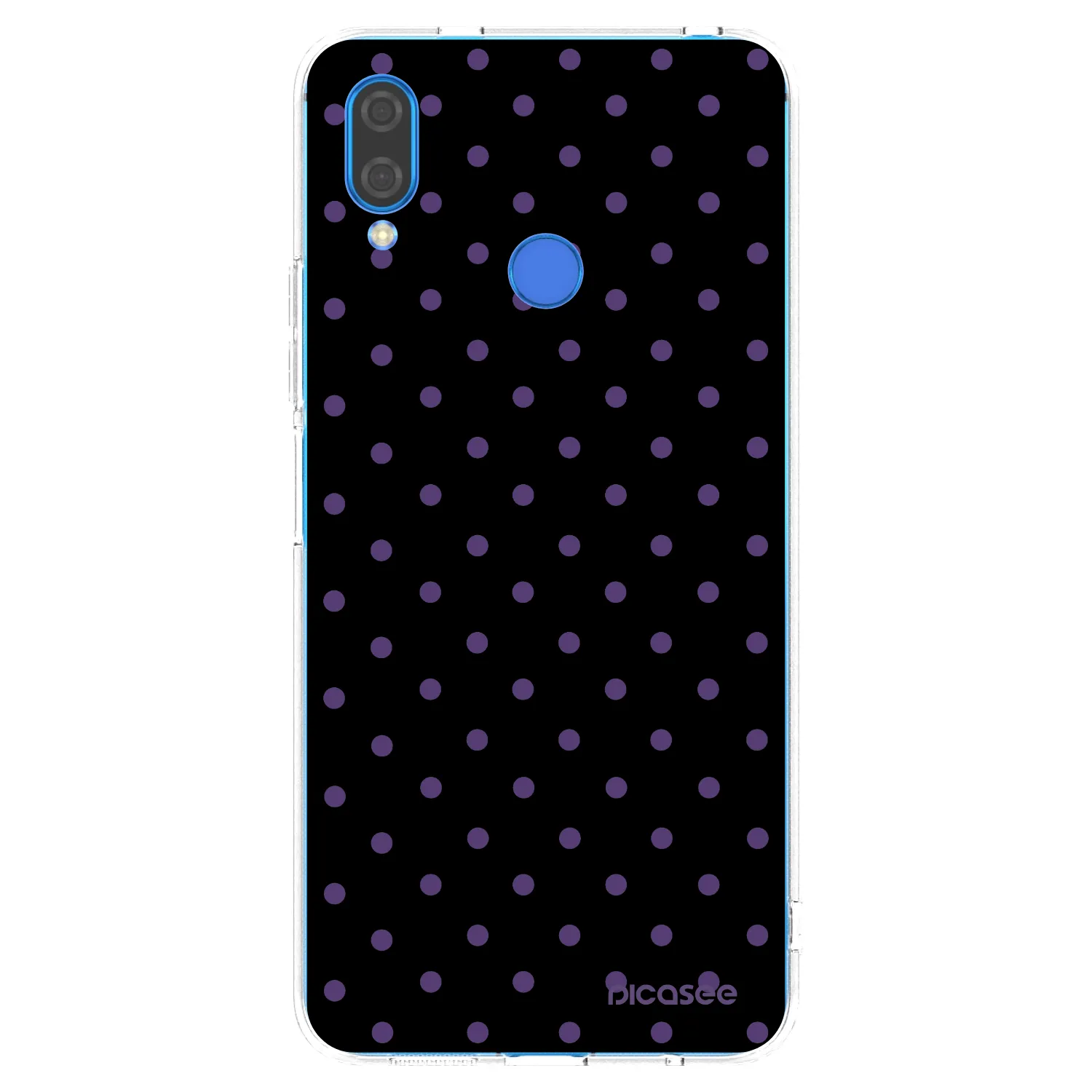 Picasee silikonowe przeźroczyste etui na Huawei Nova 3 - Flickers