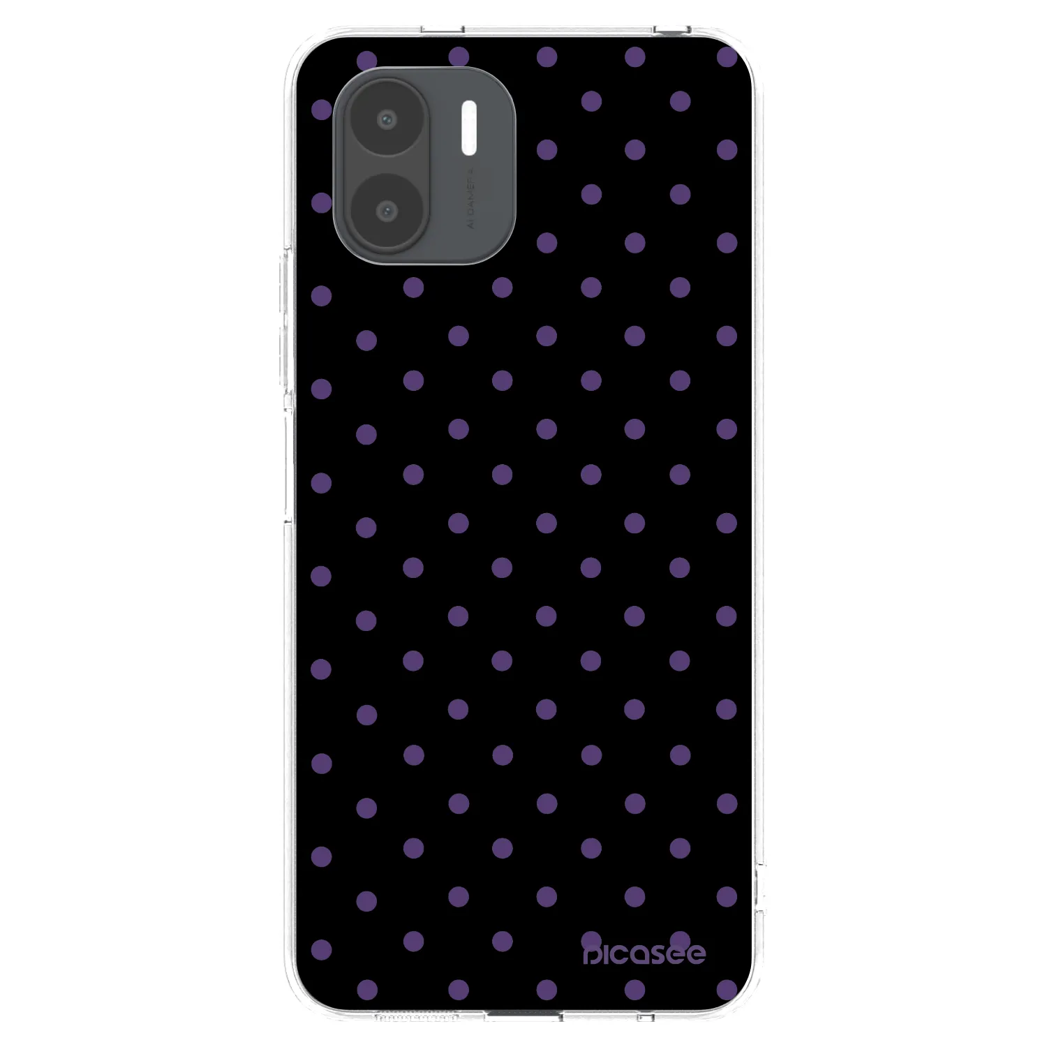 Picasee silikonowe przeźroczyste etui na Xiaomi Redmi A2 - Flickers
