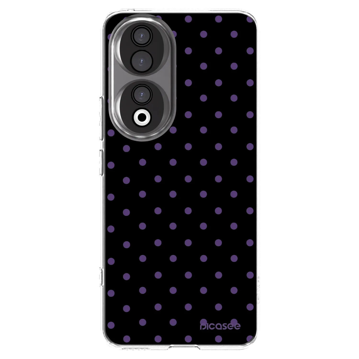 Picasee silikonowe przeźroczyste etui na Honor 90 5G - Flickers