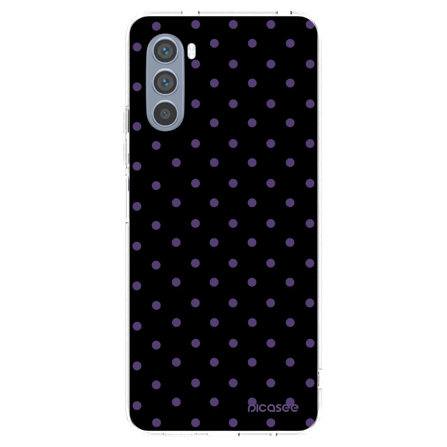 Picasee silikonowe przeźroczyste etui na Motorola Moto G62 - Flickers