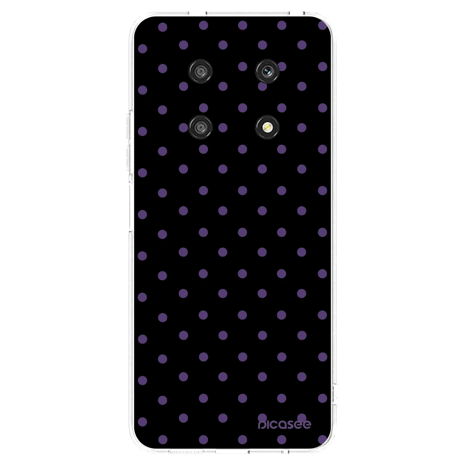 Picasee silikonowe przeźroczyste etui na Honor Magic4 Lite 5G - Flickers