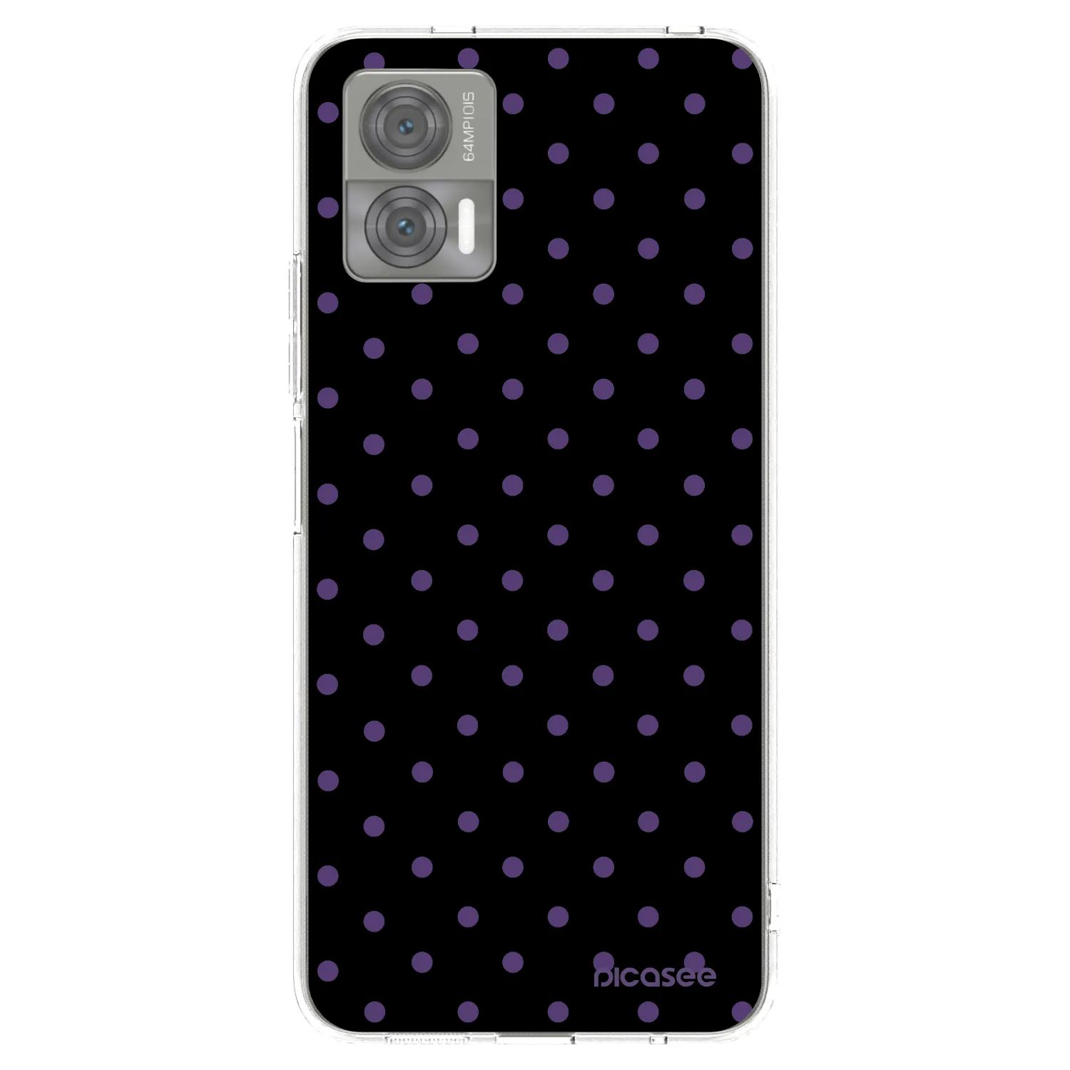 Picasee silikonowe przeźroczyste etui na Motorola Edge 30 Neo - Flickers