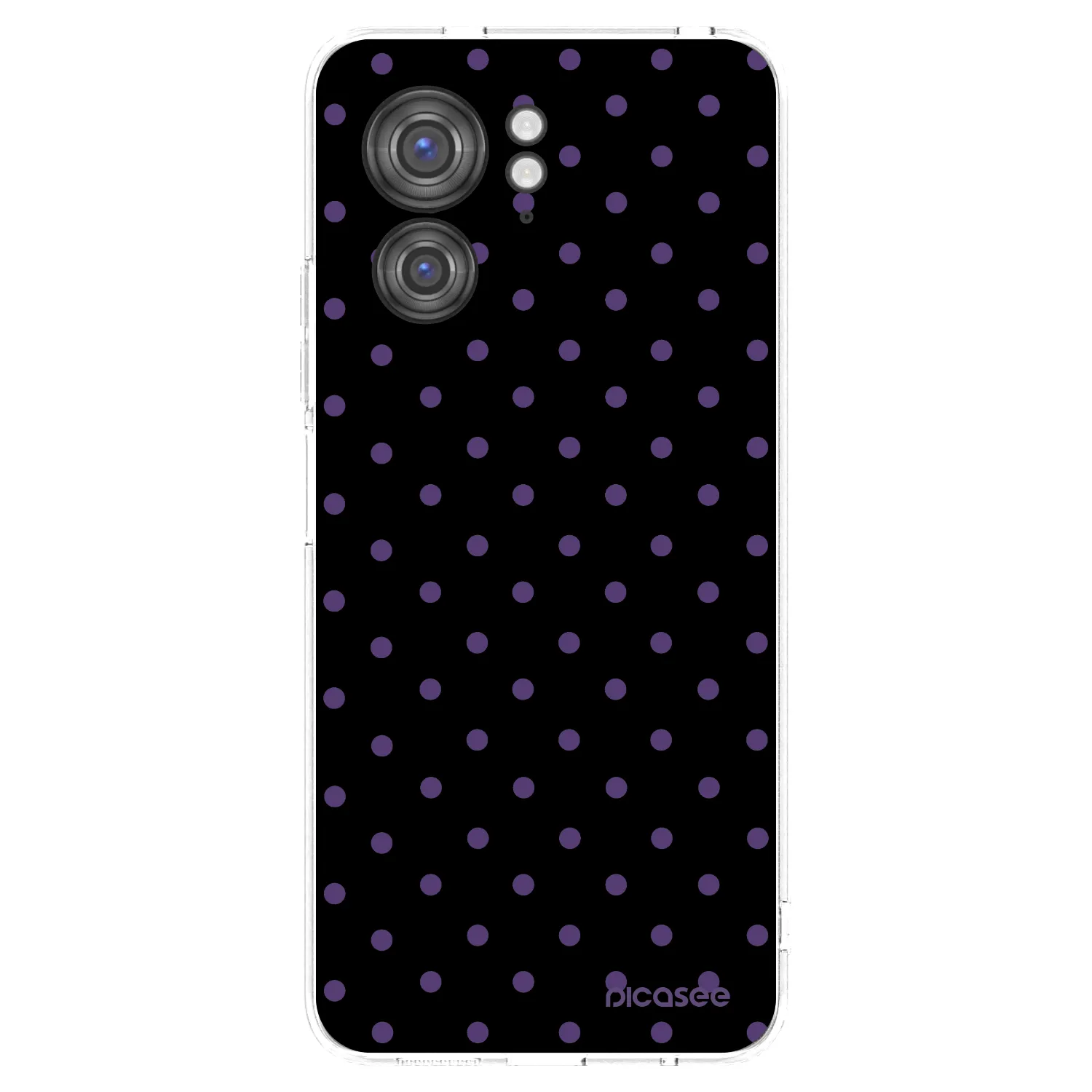 Picasee silikonowe przeźroczyste etui na Motorola Edge 40 - Flickers