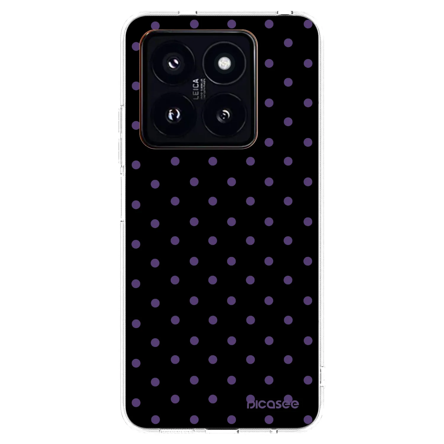 Picasee silikonowe przeźroczyste etui na Xiaomi 14 Pro - Flickers