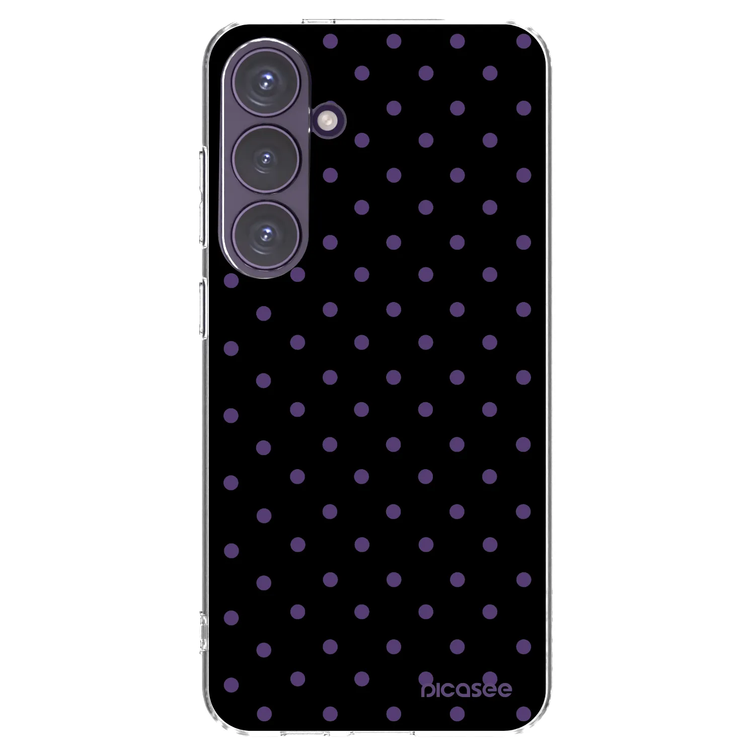 Picasee silikonowe przeźroczyste etui na Samsung Galaxy S24+ S926B 5G - Flickers