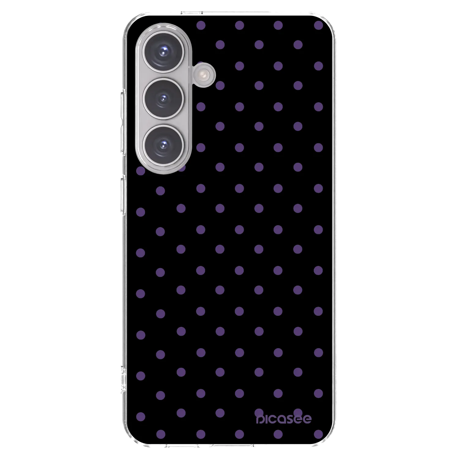 Picasee silikonowe przeźroczyste etui na Samsung Galaxy S24 S921B 5G - Flickers