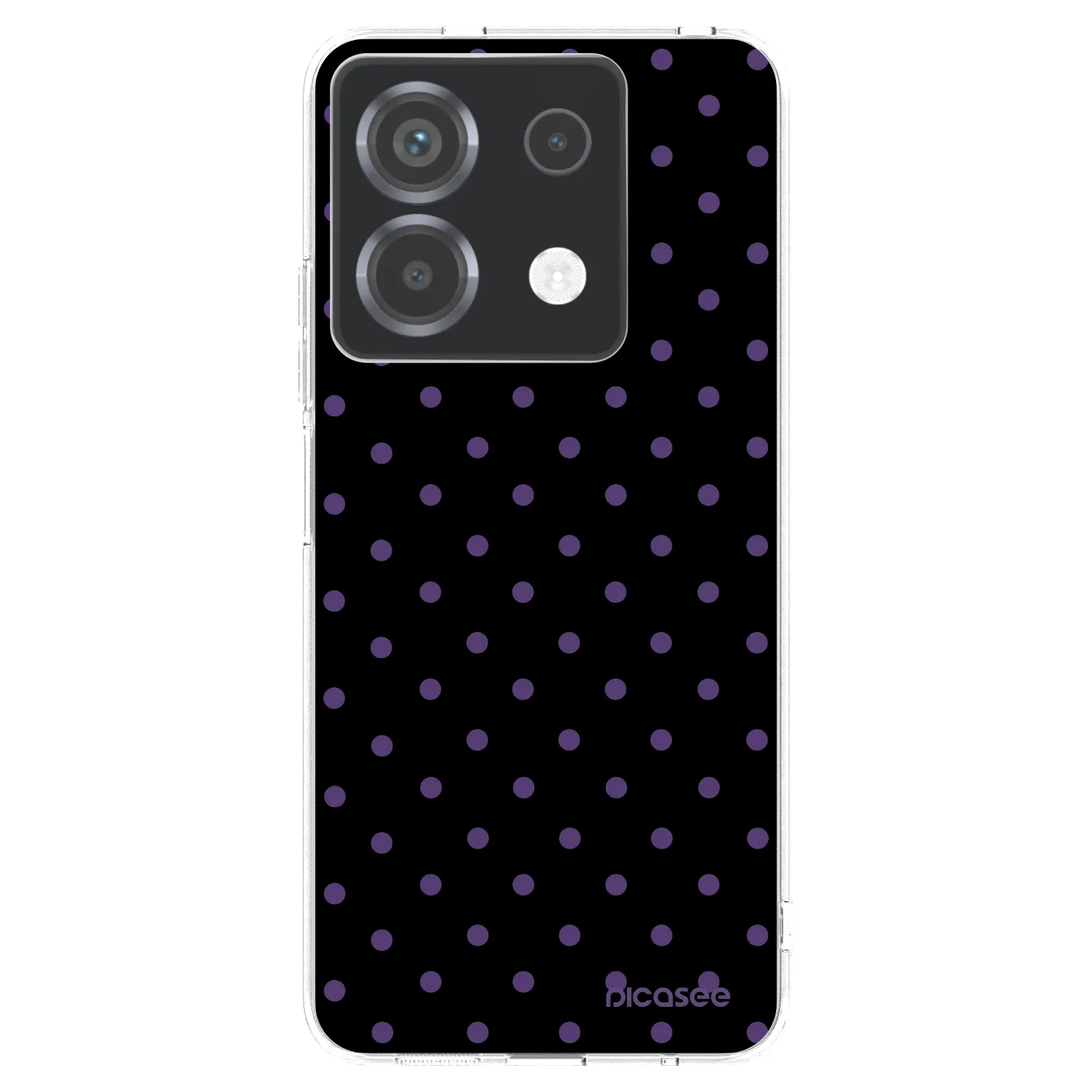 Picasee silikonowe przeźroczyste etui na Xiaomi Poco X6 - Flickers