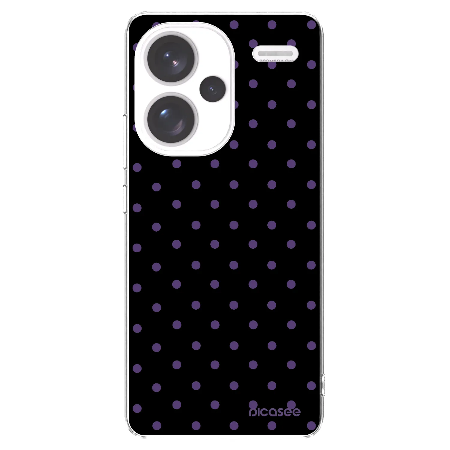 Picasee silikonowe przeźroczyste etui na Xiaomi Redmi Note 13 Pro+ 5G - Flickers