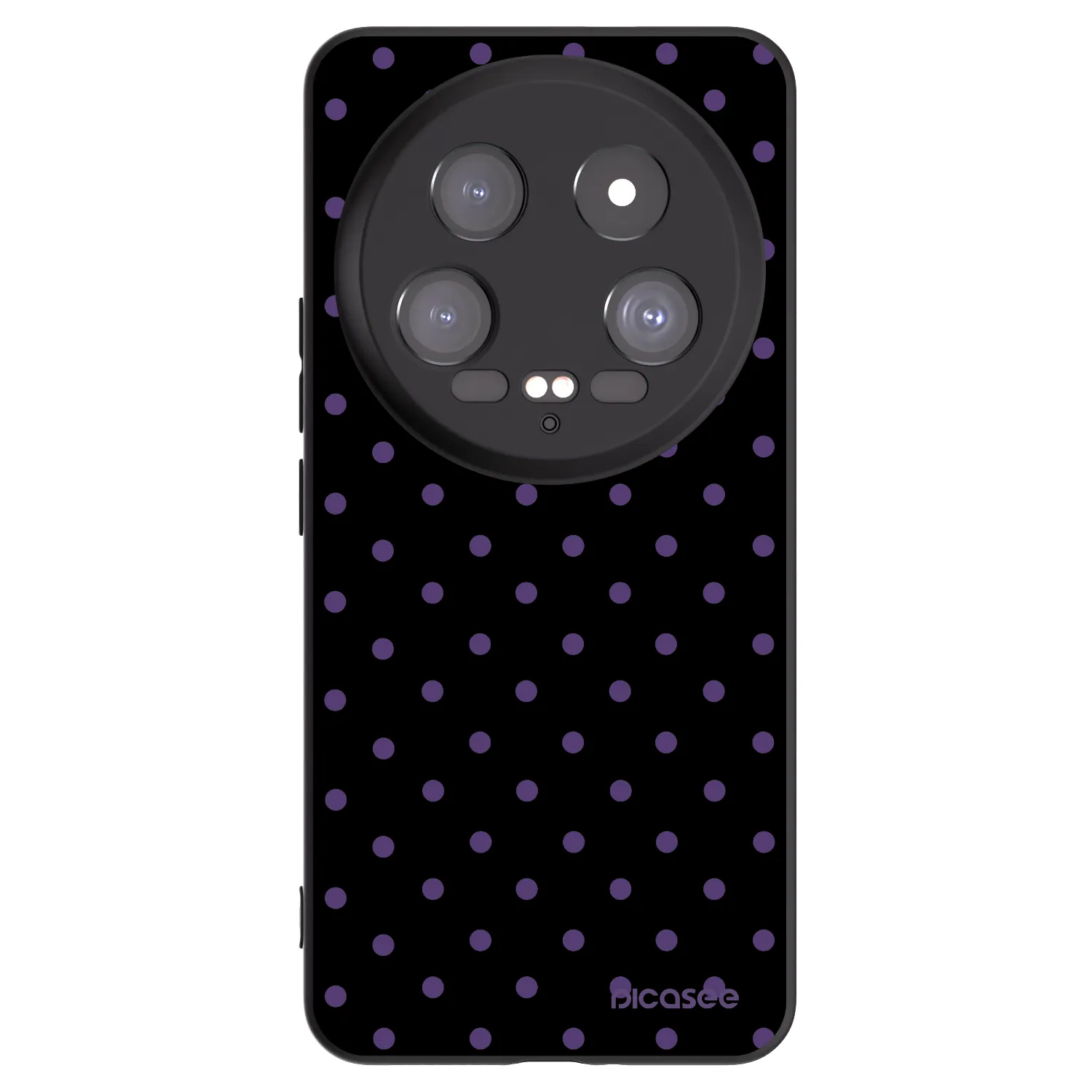 Picasee silikonowe czarne etui na Xiaomi 14 Ultra - Flickers