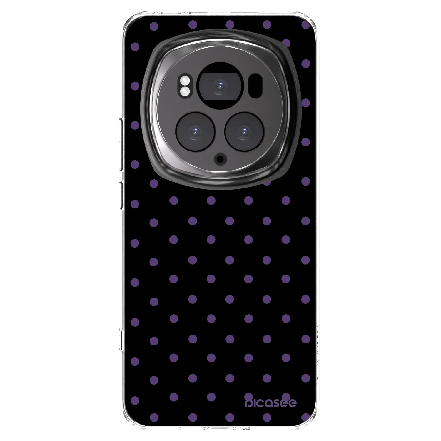 Picasee silikonowe przeźroczyste etui na Honor Magic6 Pro - Flickers