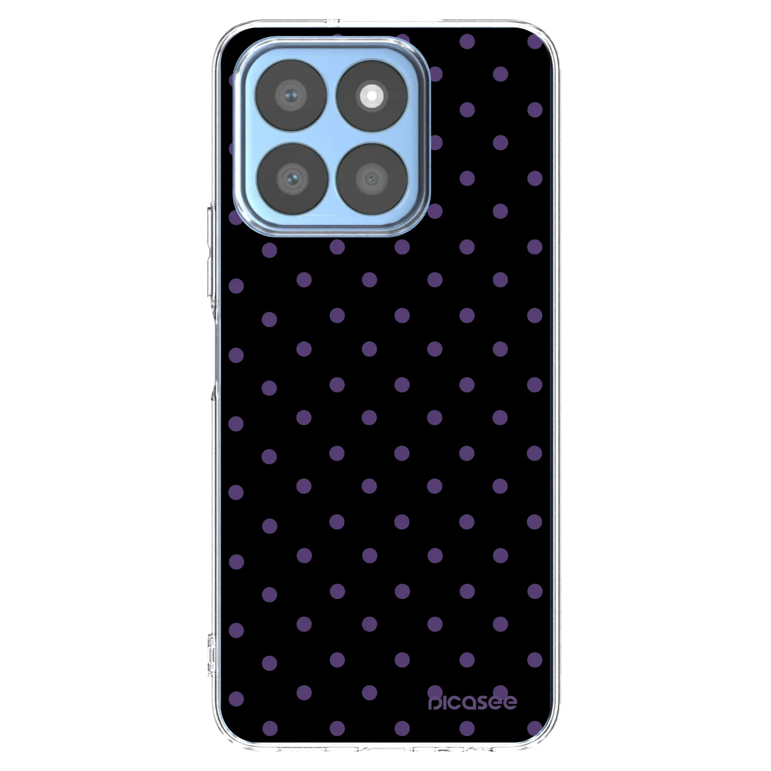 Picasee silikonowe przeźroczyste etui na Honor X8b - Flickers