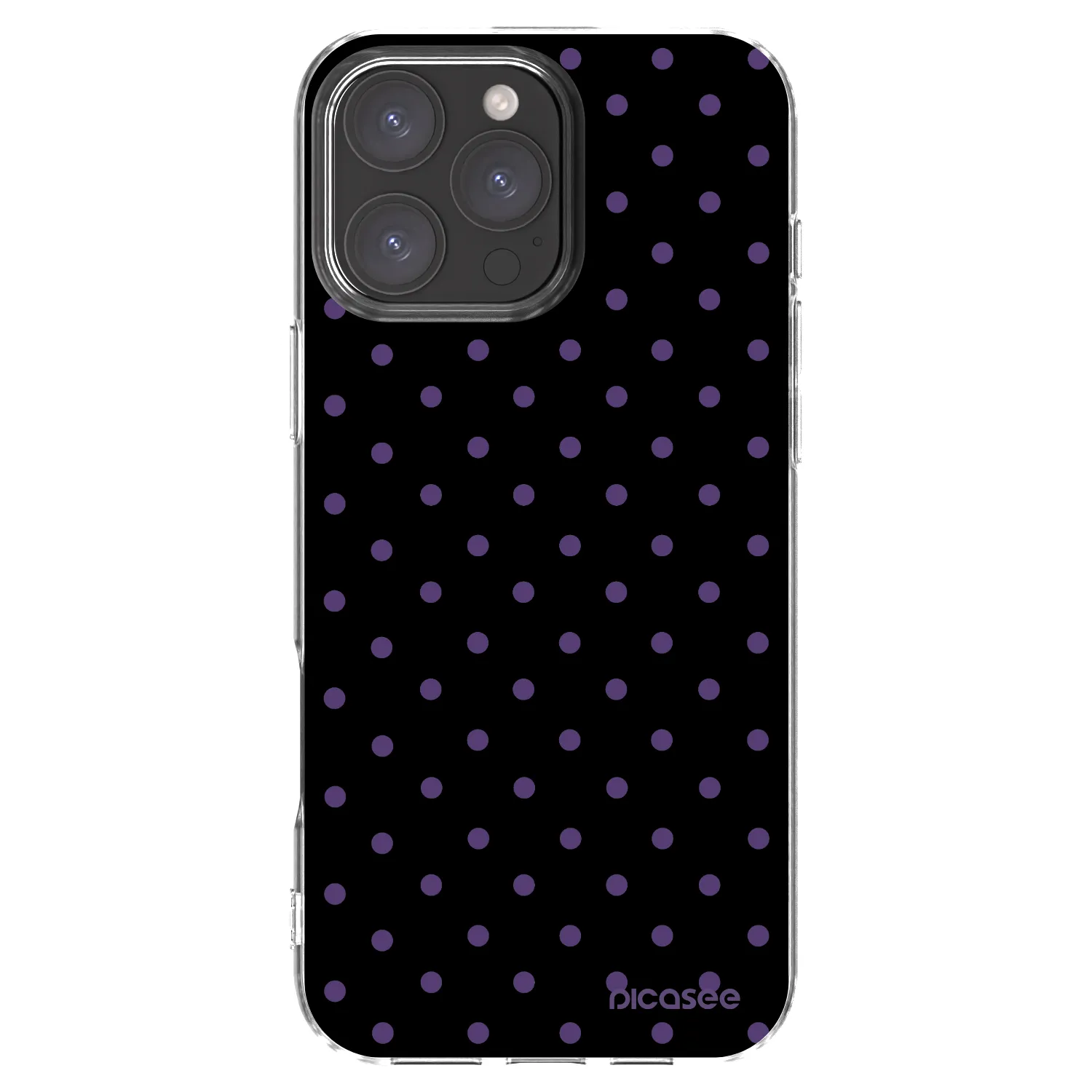 Picasee silikonowe przeźroczyste etui na Apple iPhone 16 Pro Max - Flickers