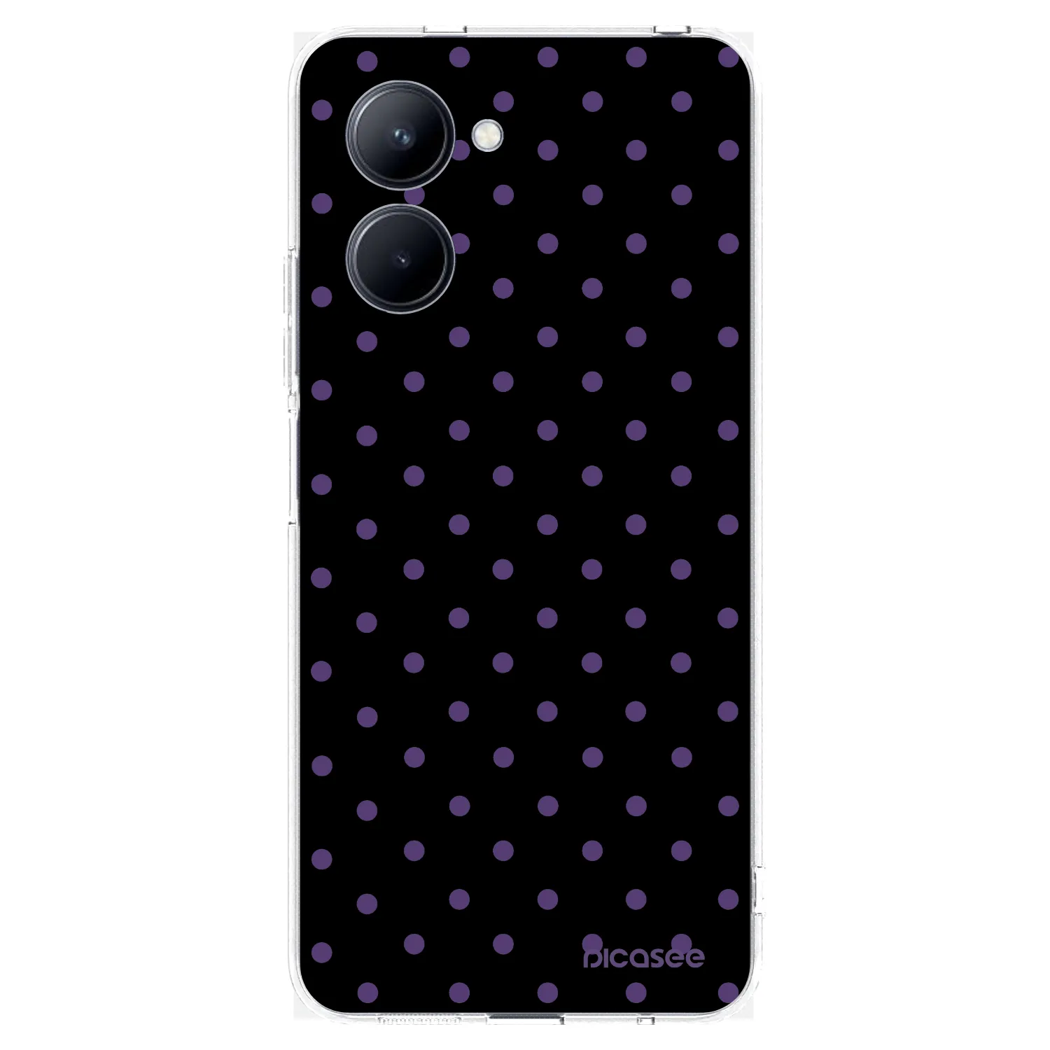 Picasee silikonowe przeźroczyste etui na Realme C33 (2023) - Flickers