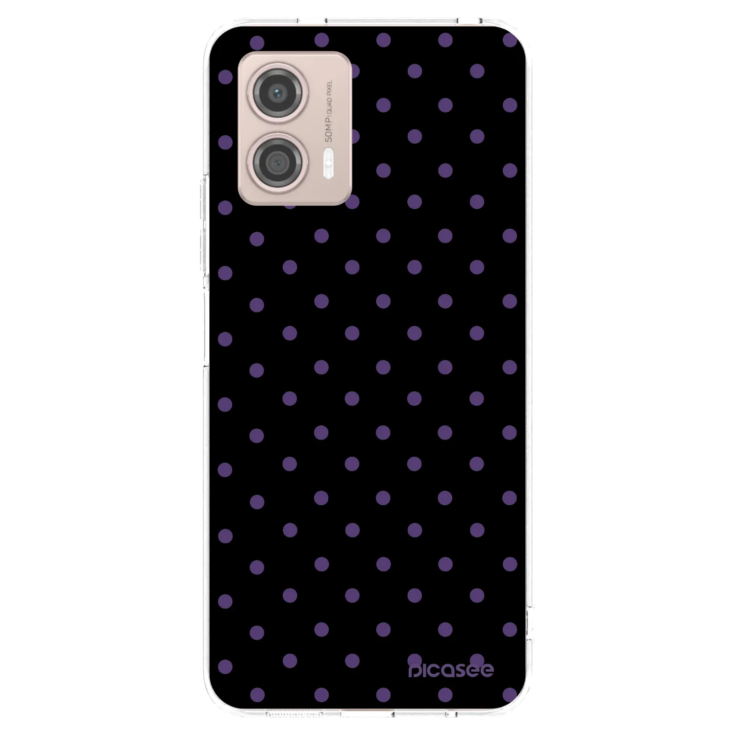 Picasee silikonowe przeźroczyste etui na Motorola Moto G53 5G - Flickers
