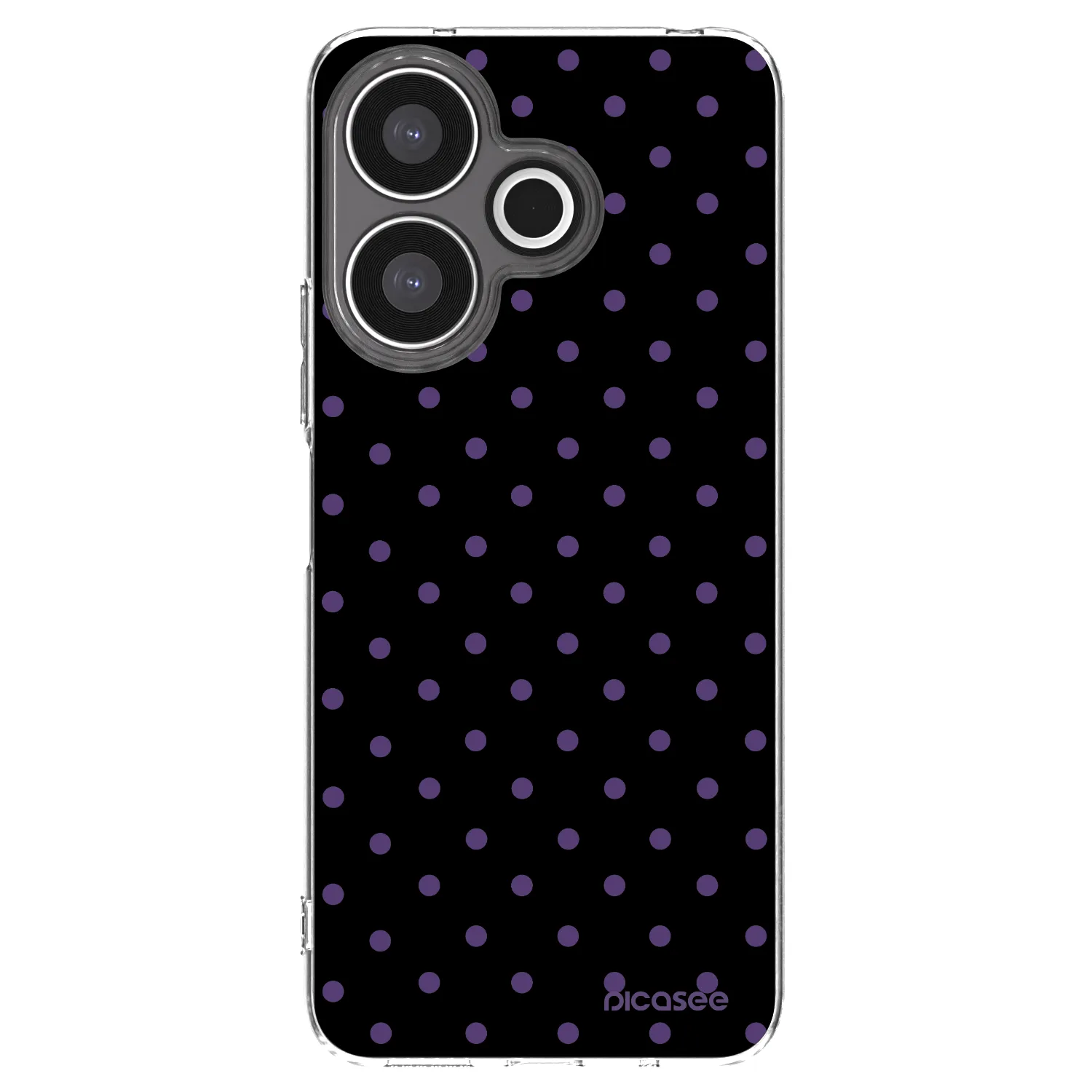 Picasee silikonowe przeźroczyste etui na Xiaomi Redmi 13 4G - Flickers