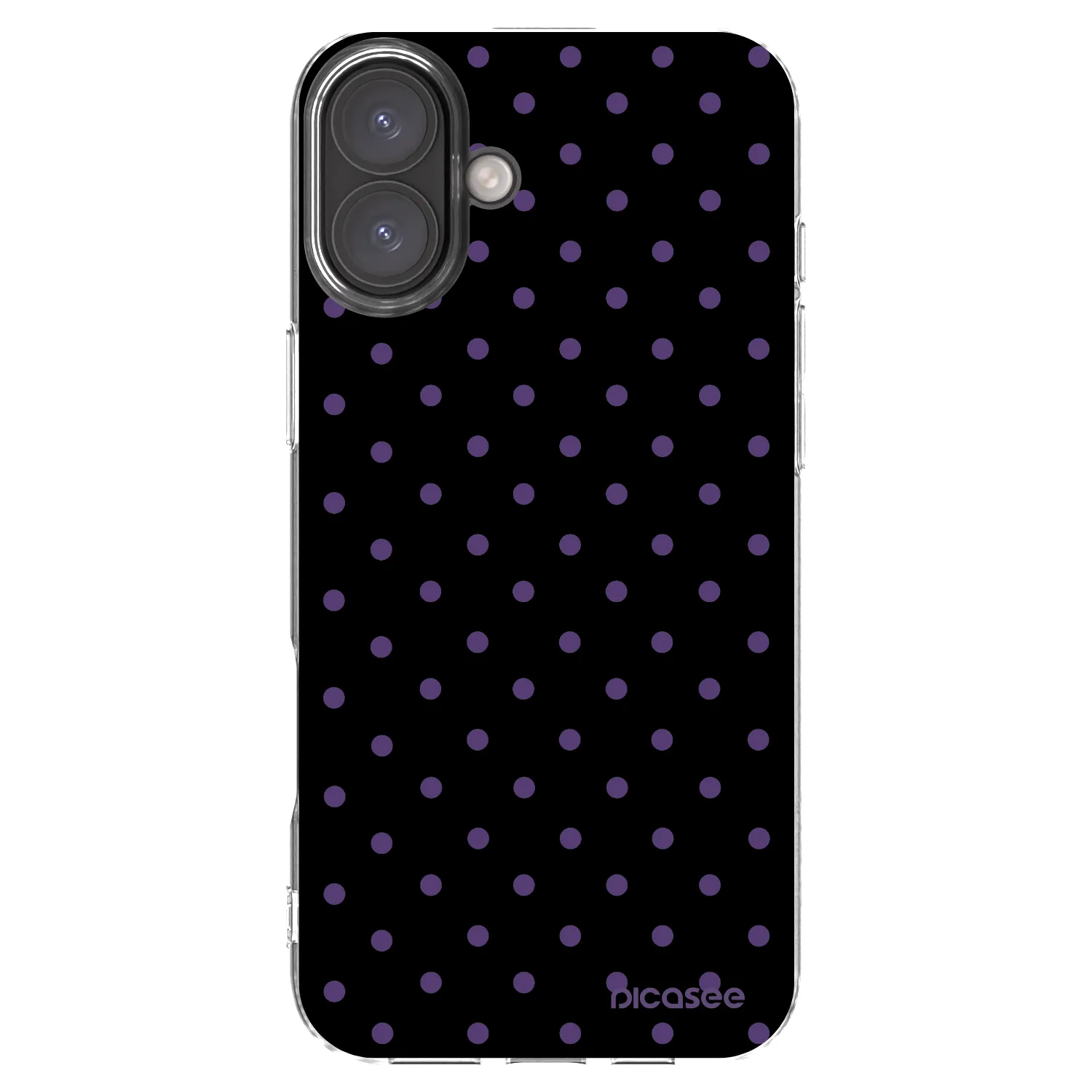 Picasee silikonowe przeźroczyste etui na Apple iPhone 16 Plus - Flickers