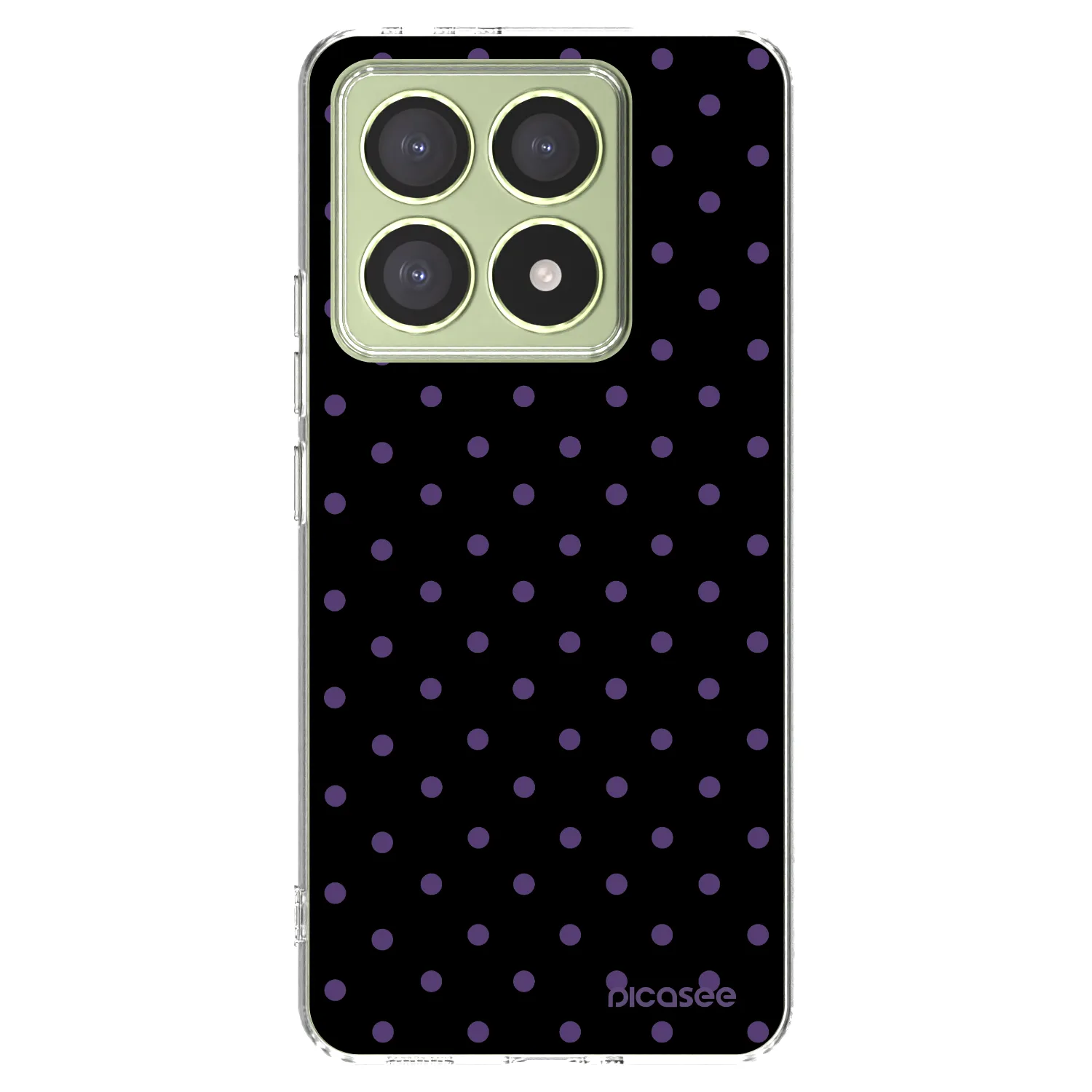 Picasee silikonowe przeźroczyste etui na Xiaomi 14T - Flickers