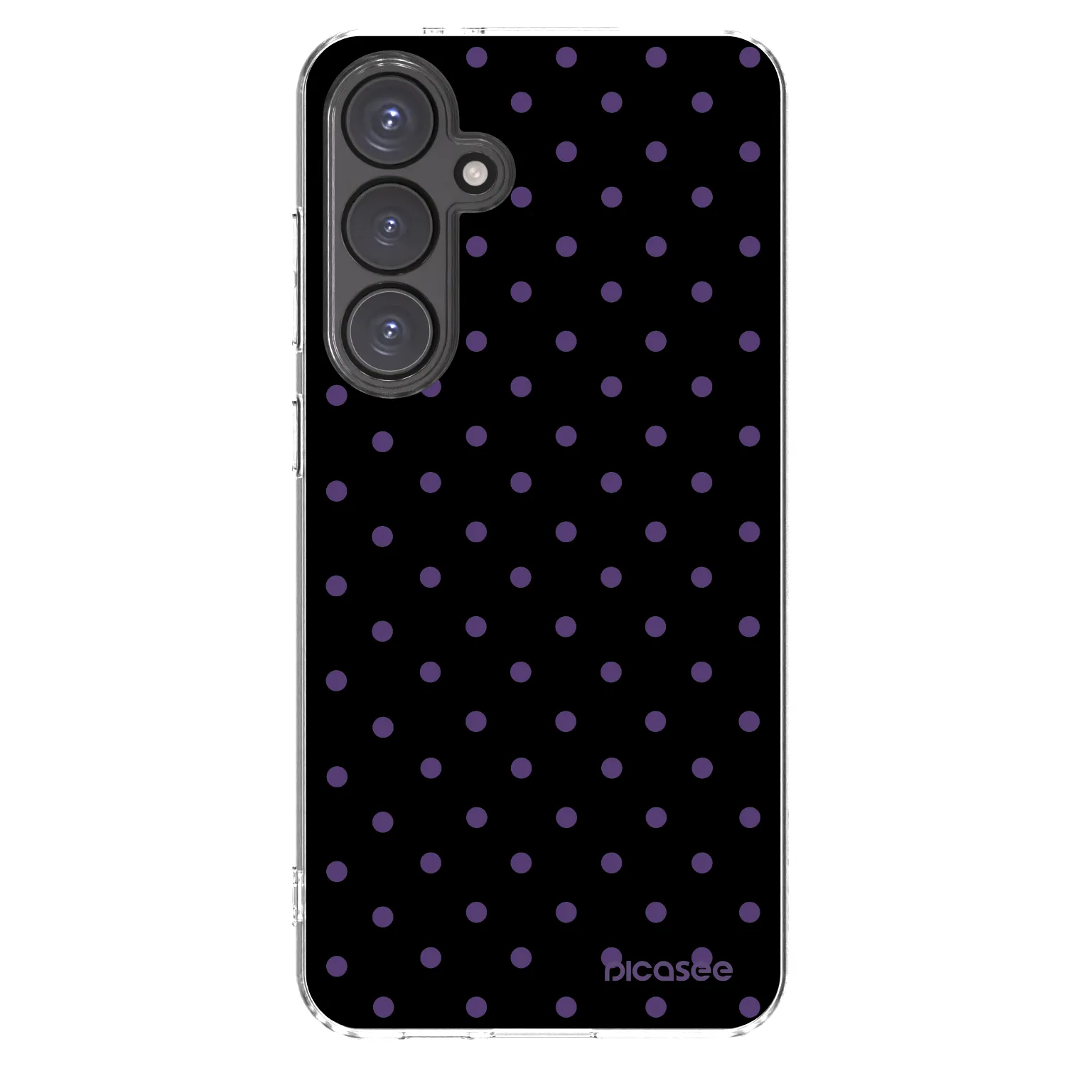 Picasee silikonowe przeźroczyste etui na Samsung Galaxy S24 FE S721B - Flickers