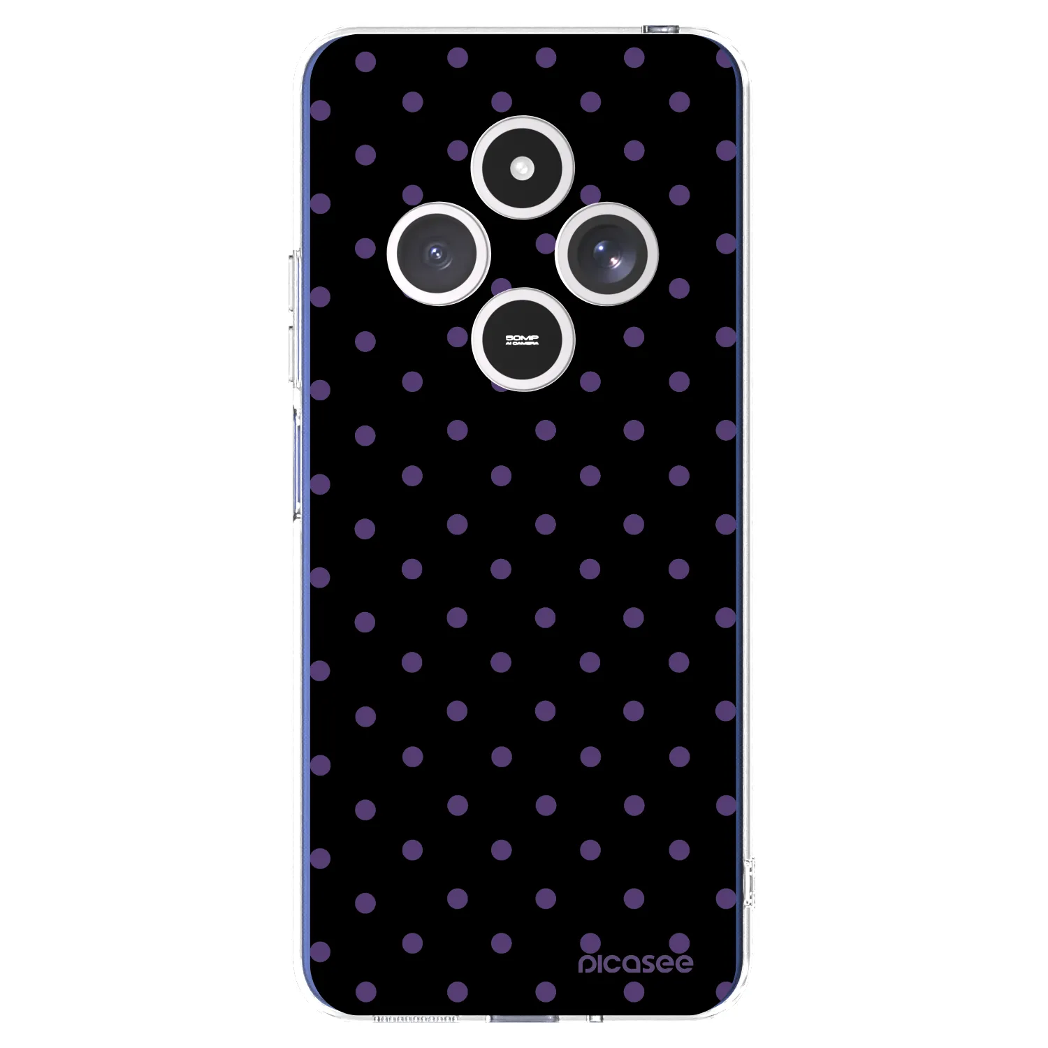 Picasee silikonowe przeźroczyste etui na Xiaomi Redmi 14C - Flickers
