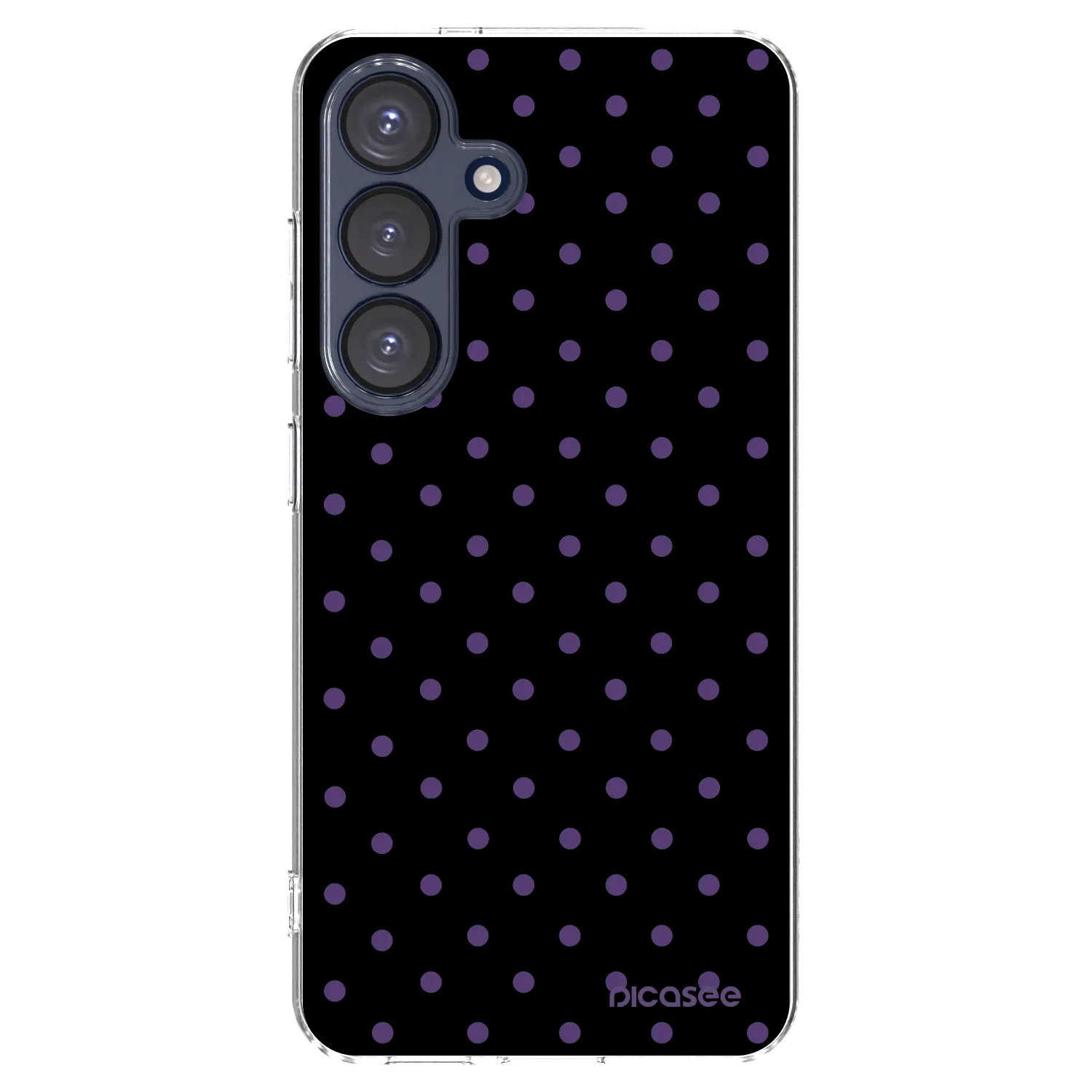 Picasee silikonowe przeźroczyste etui na Samsung Galaxy S25 5G - Flickers