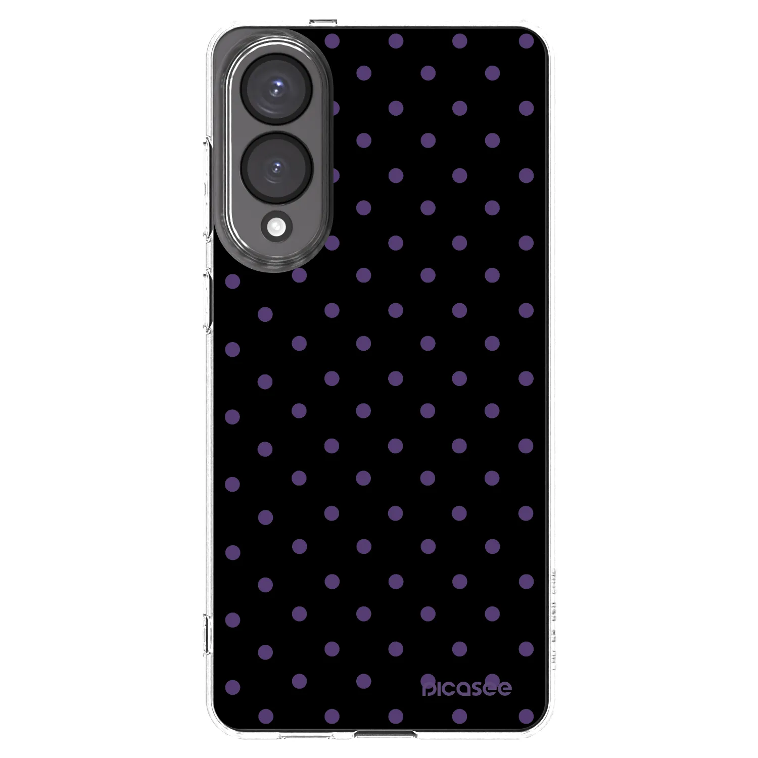 Picasee silikonowe przeźroczyste etui na Samsung Galaxy S25 Edge 5G - Flickers