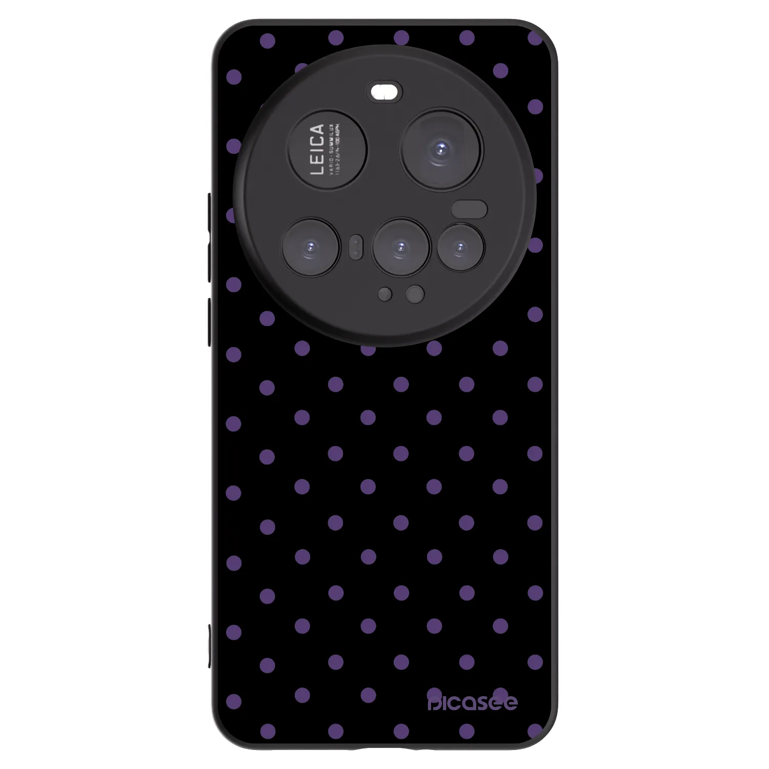Picasee silikonowe czarne etui na Xiaomi 15 Ultra - Flickers