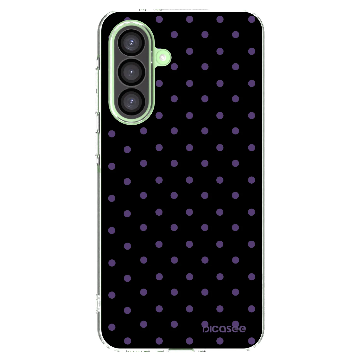 Picasee silikonowe przeźroczyste etui na Samsung Galaxy A26 5G A266B - Flickers