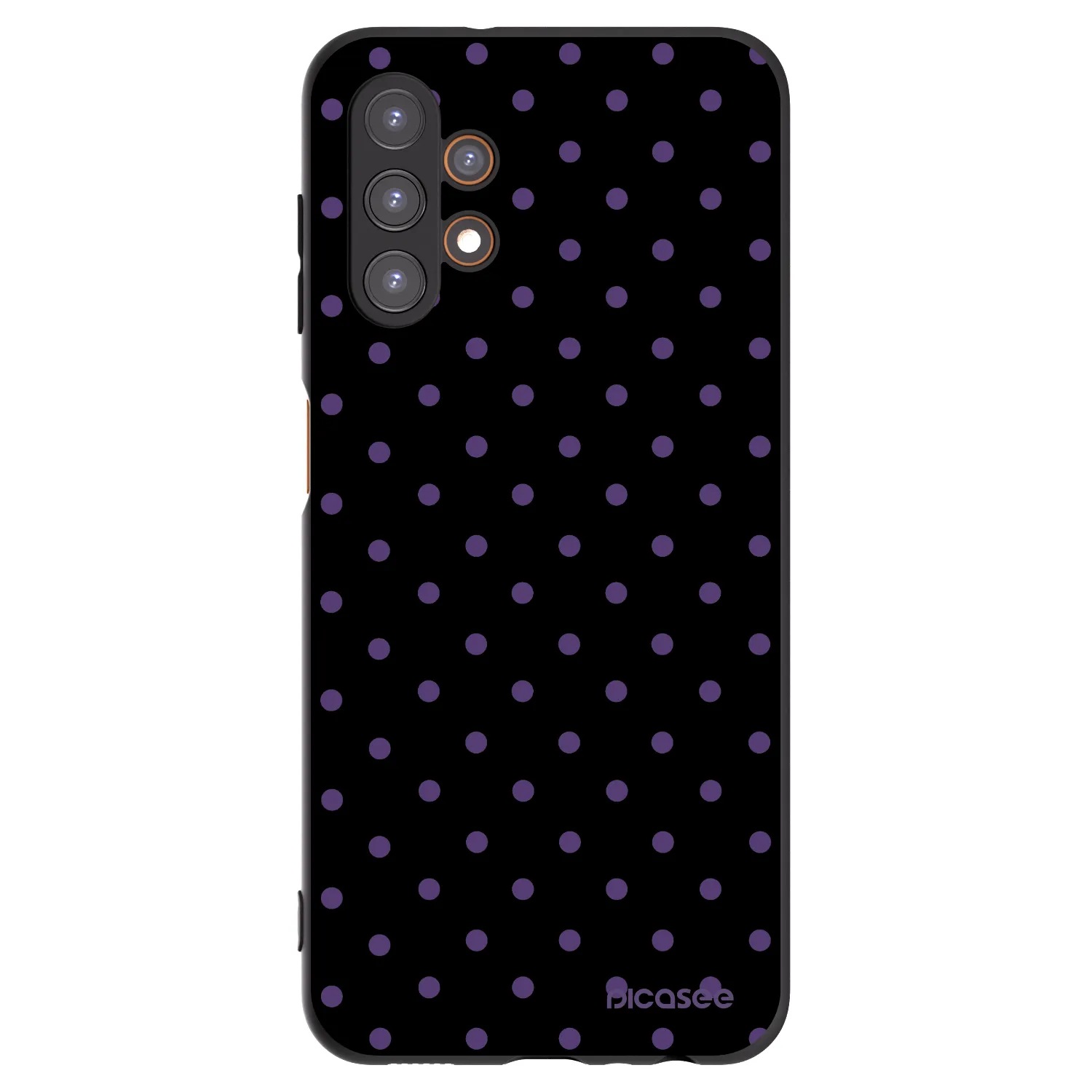 Picasee silikonowe czarne etui na Samsung Galaxy A13 5G - Flickers