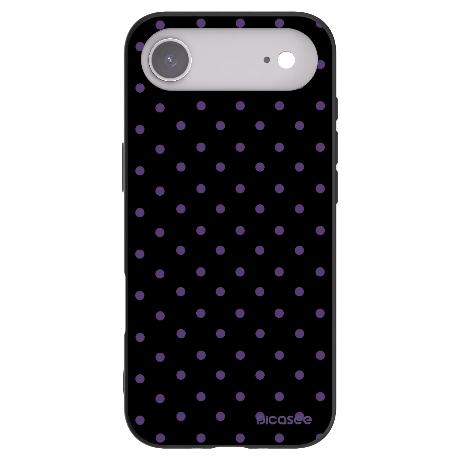 Picasee silikonowe czarne etui na Apple iPhone Air - Flickers