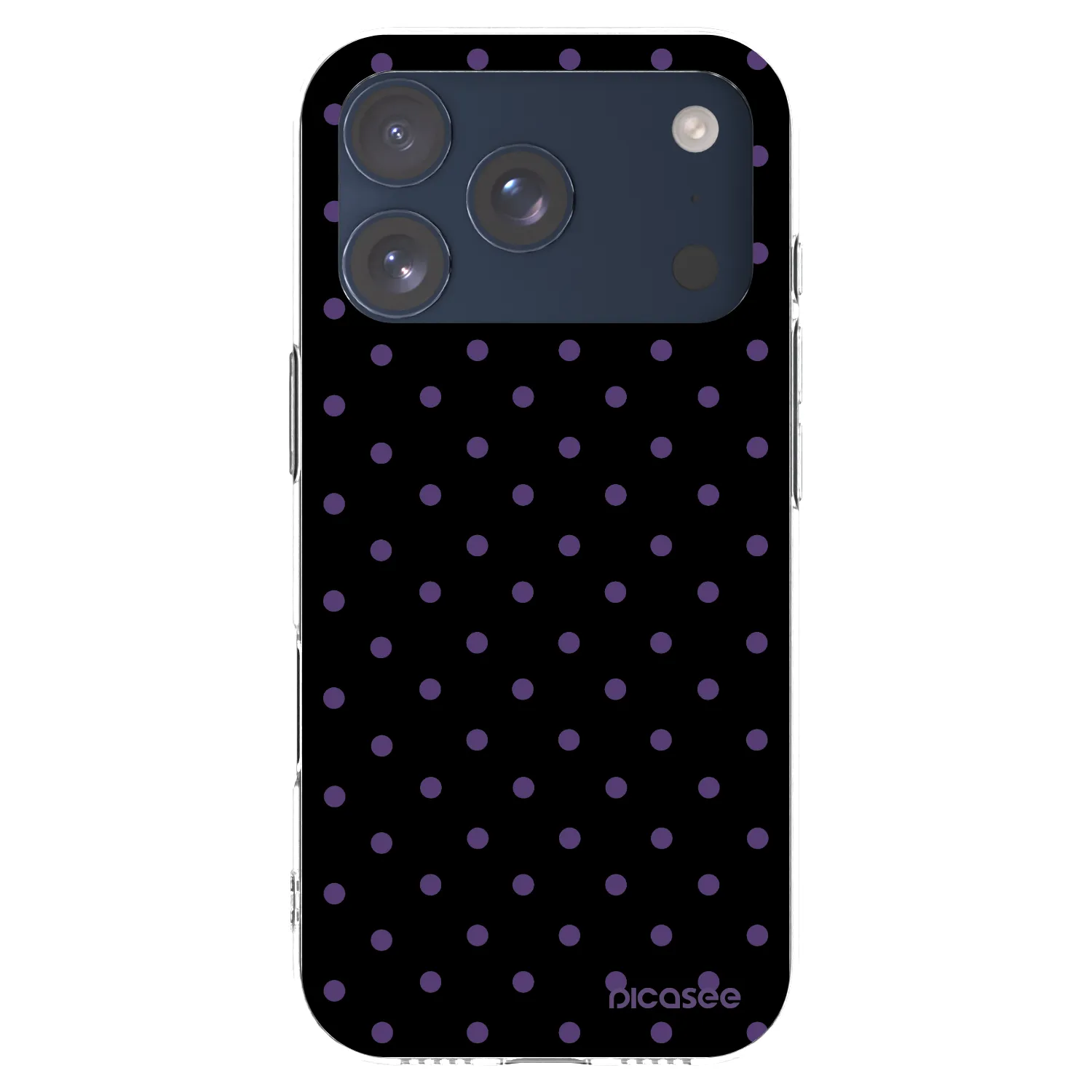 Picasee silikonowe przeźroczyste etui na Apple iPhone 17 Pro - Flickers