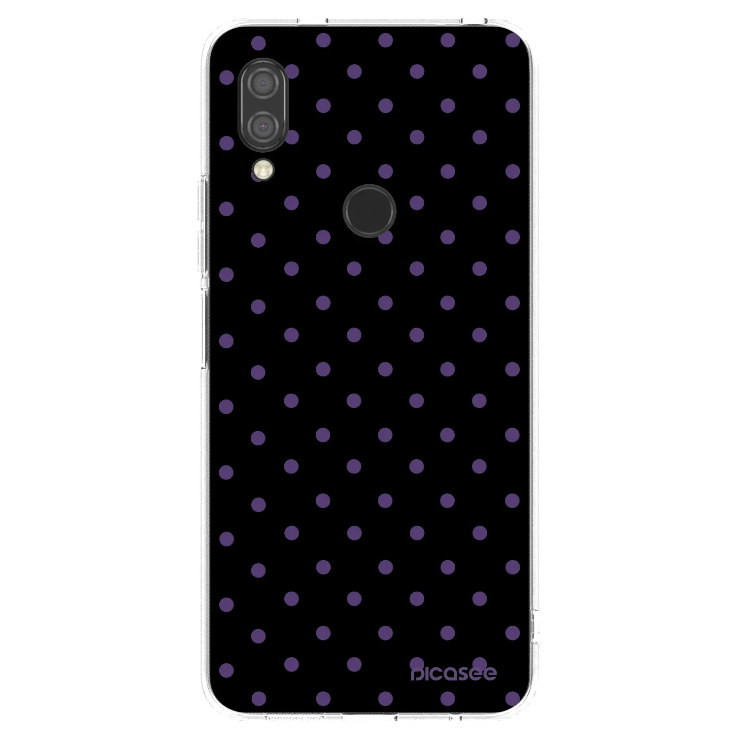 Picasee silikonowe przeźroczyste etui na Xiaomi Redmi 7 - Flickers