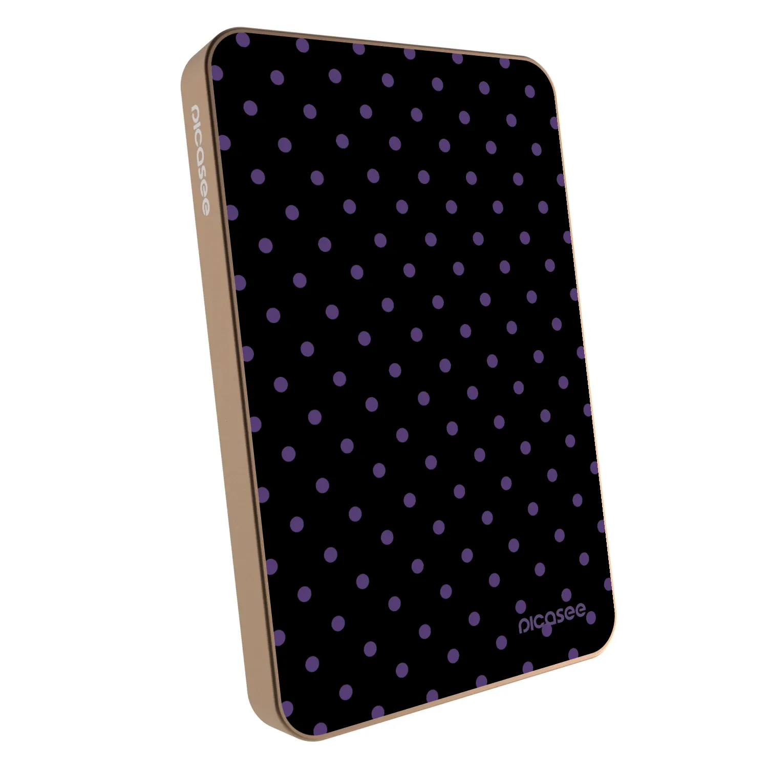 Picasee Powerbank z MagSafe 5 000 mAh Złoty - Flickers