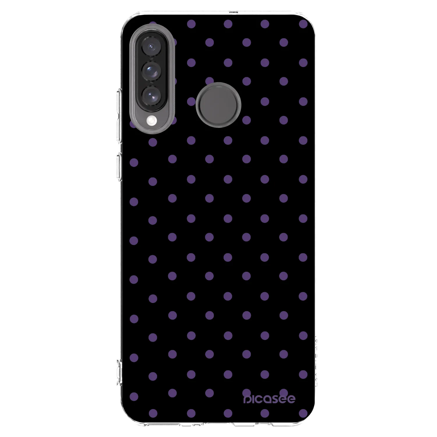 Picasee silikonowe przeźroczyste etui na Huawei P30 Lite - Flickers