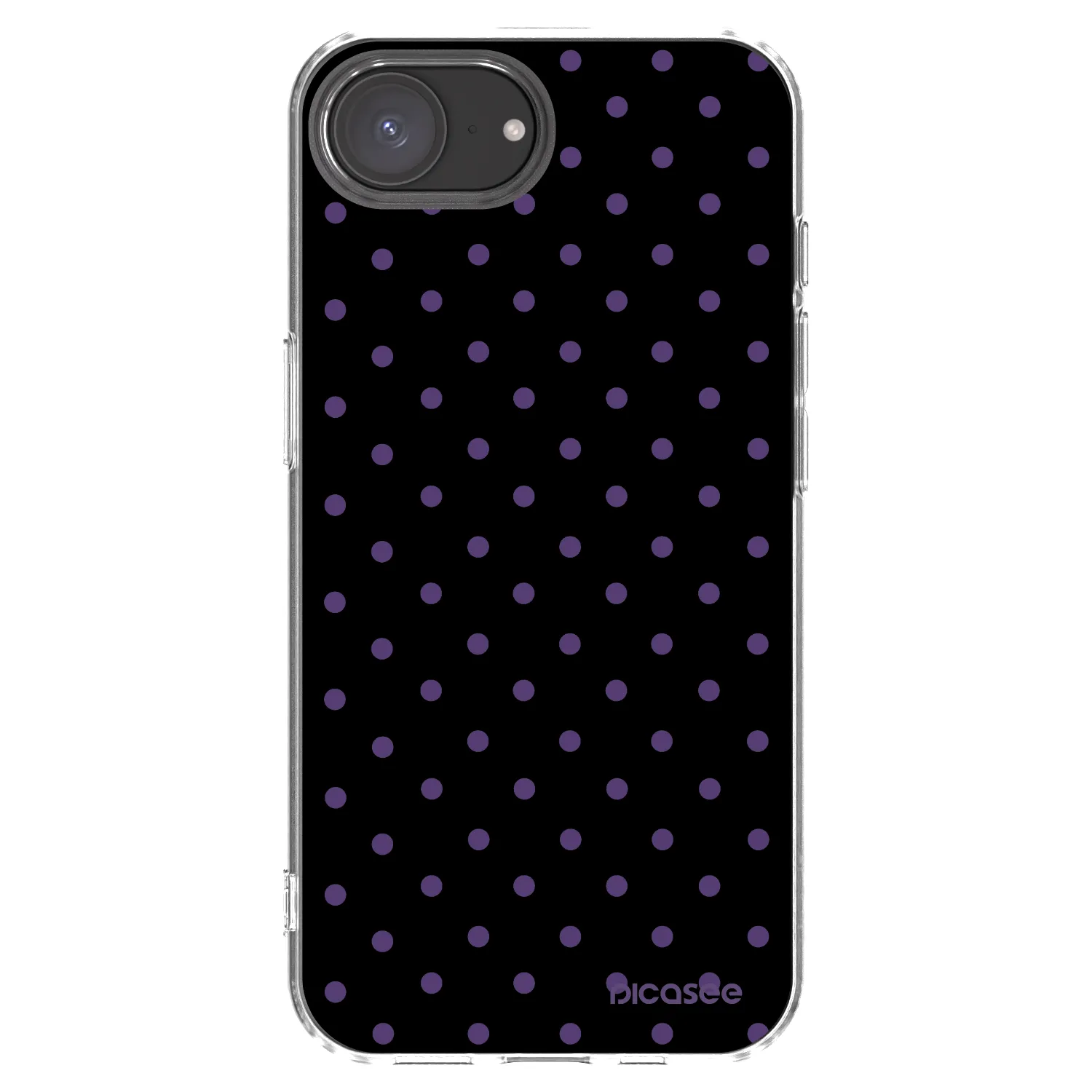 Picasee silikonowe przeźroczyste etui na Apple iPhone 17e - Flickers