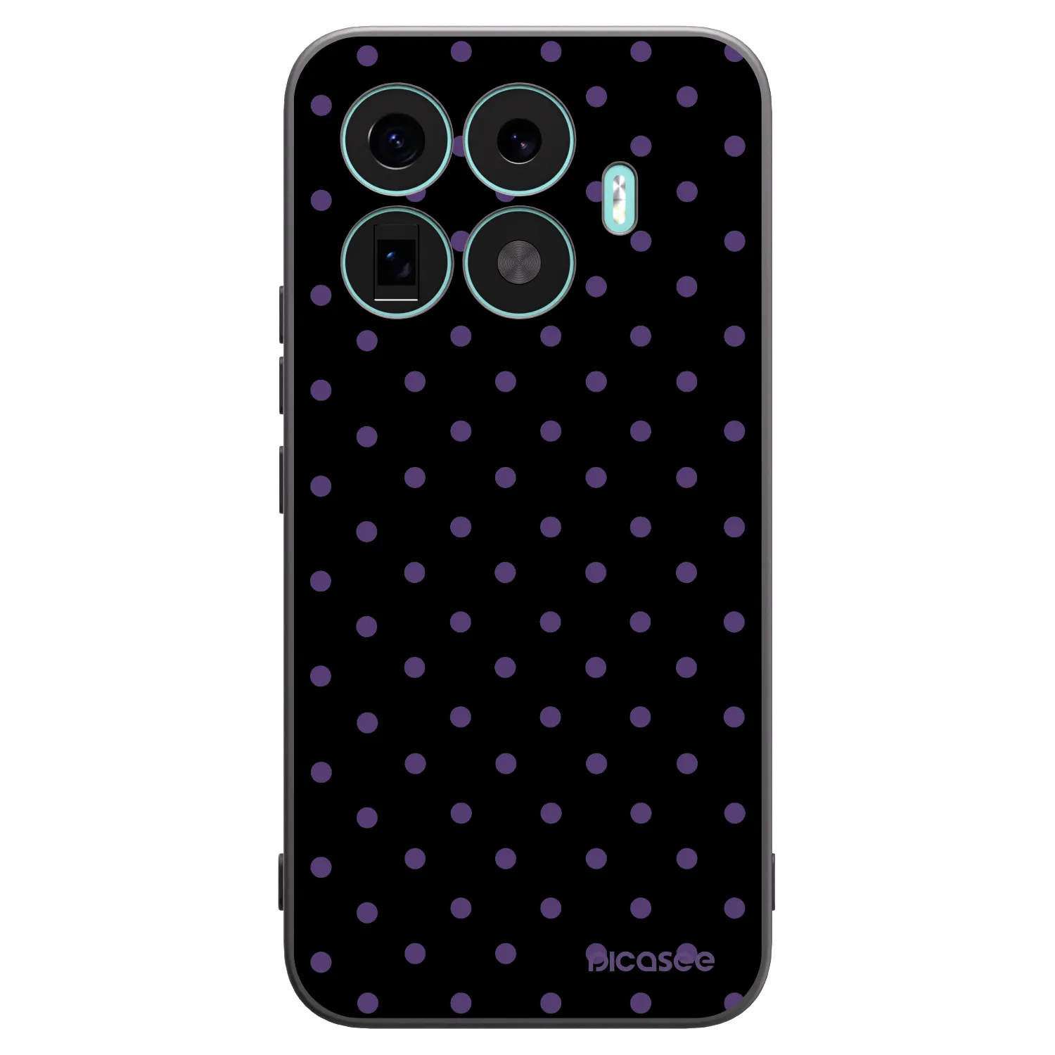 Picasee silikonowe czarne etui na Xiaomi 17T Pro - Flickers