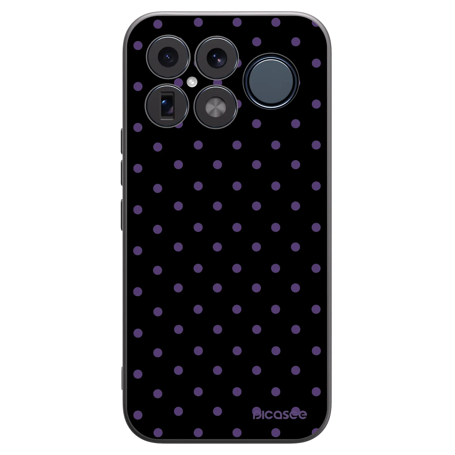 Picasee silikonowe czarne etui na Xiaomi Poco F8 Ultra - Flickers