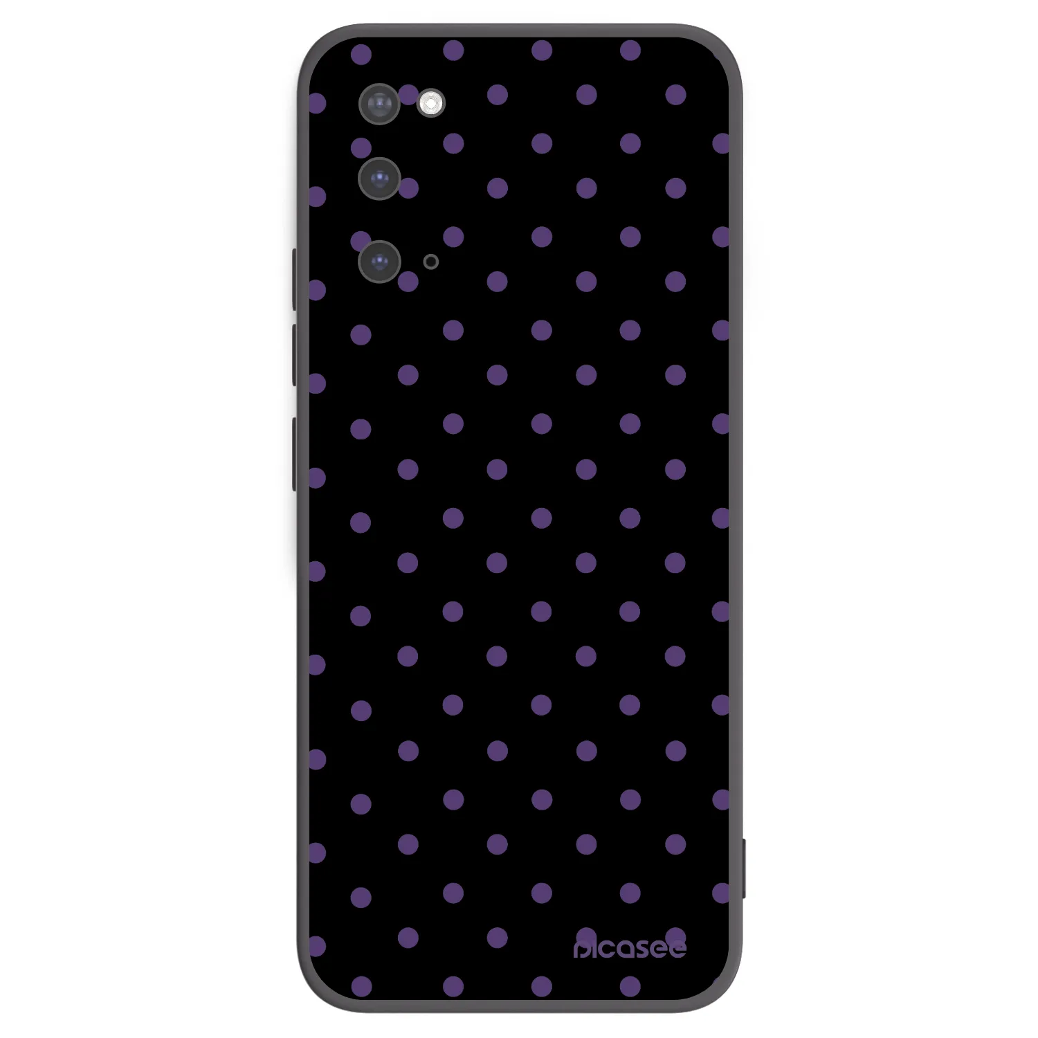 Picasee silikonowe czarne etui na Samsung Galaxy S20 G980F - Flickers