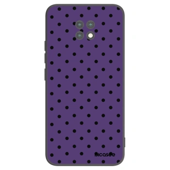 Picasee silikonowe czarne etui na Xiaomi Redmi Note 9T - Flickers 2