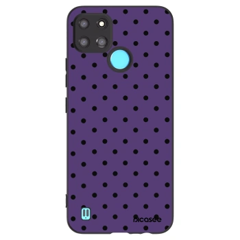 Picasee silikonowe czarne etui na Realme C21Y - Flickers 2