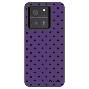 Picasee silikonowe czarne etui na Xiaomi 13T Pro - Flickers 2
