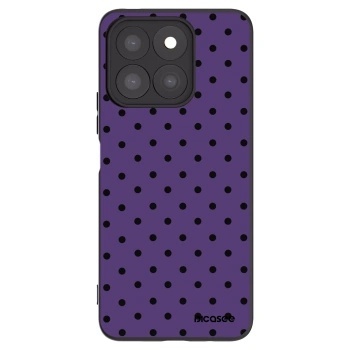 Picasee silikonowe czarne etui na Honor X8b - Flickers 2