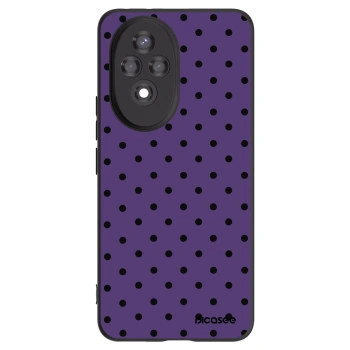Picasee silikonowe czarne etui na Honor 200 Pro 5G - Flickers 2