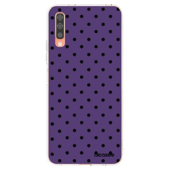 Picasee silikonowe przeźroczyste etui na Samsung Galaxy A70 A705F - Flickers 2