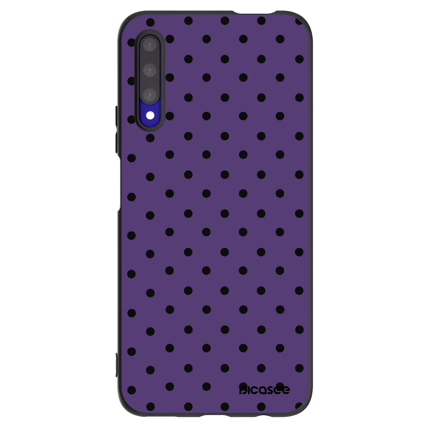 Picasee silikonowe czarne etui na Honor 9X Pro - Flickers 2