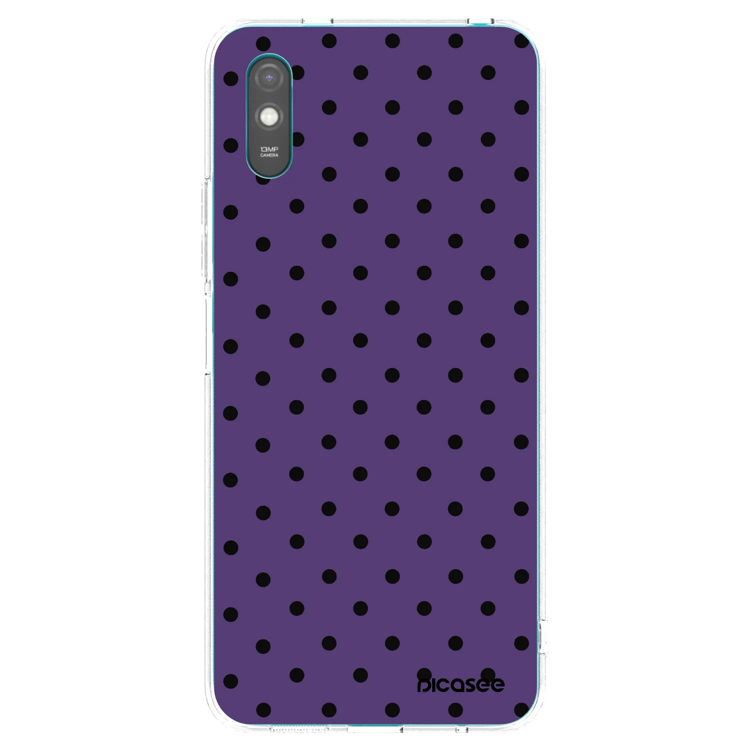 Picasee silikonowe przeźroczyste etui na Xiaomi Redmi 9A - Flickers 2